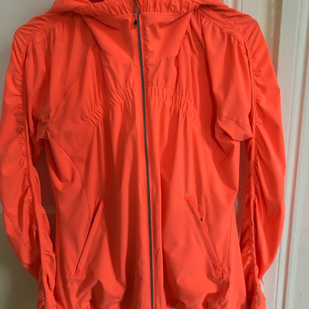 Lululemon orange jacket